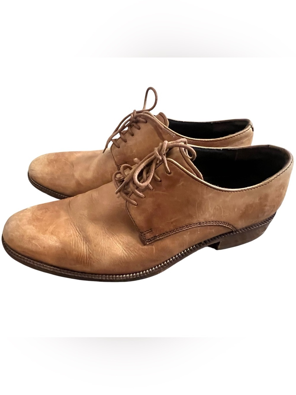 Cole Haan Tan Leather Oxford Shoes 9M
